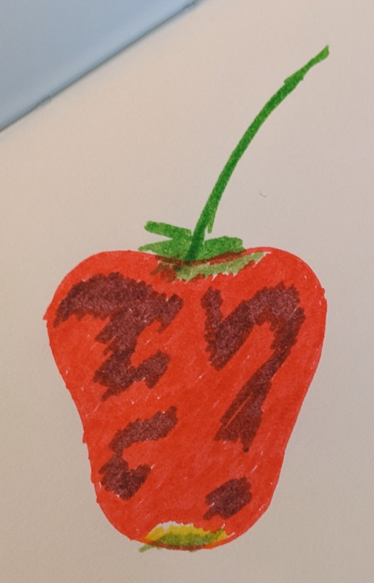 Color Block Strawberry Mini Pattern