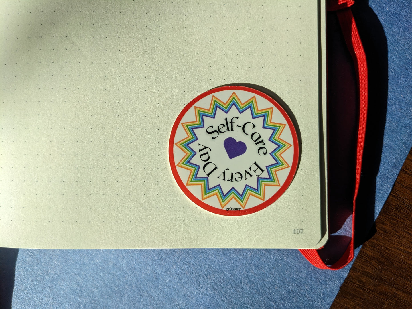 Self-Care Every Day 2" Sticker Lines