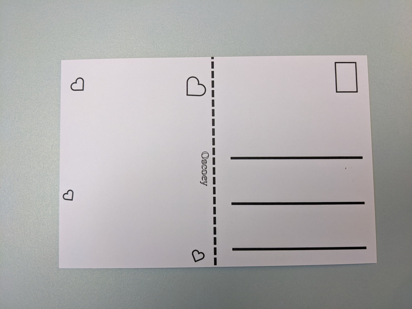 Sky Tree Ring Postcard - Individual