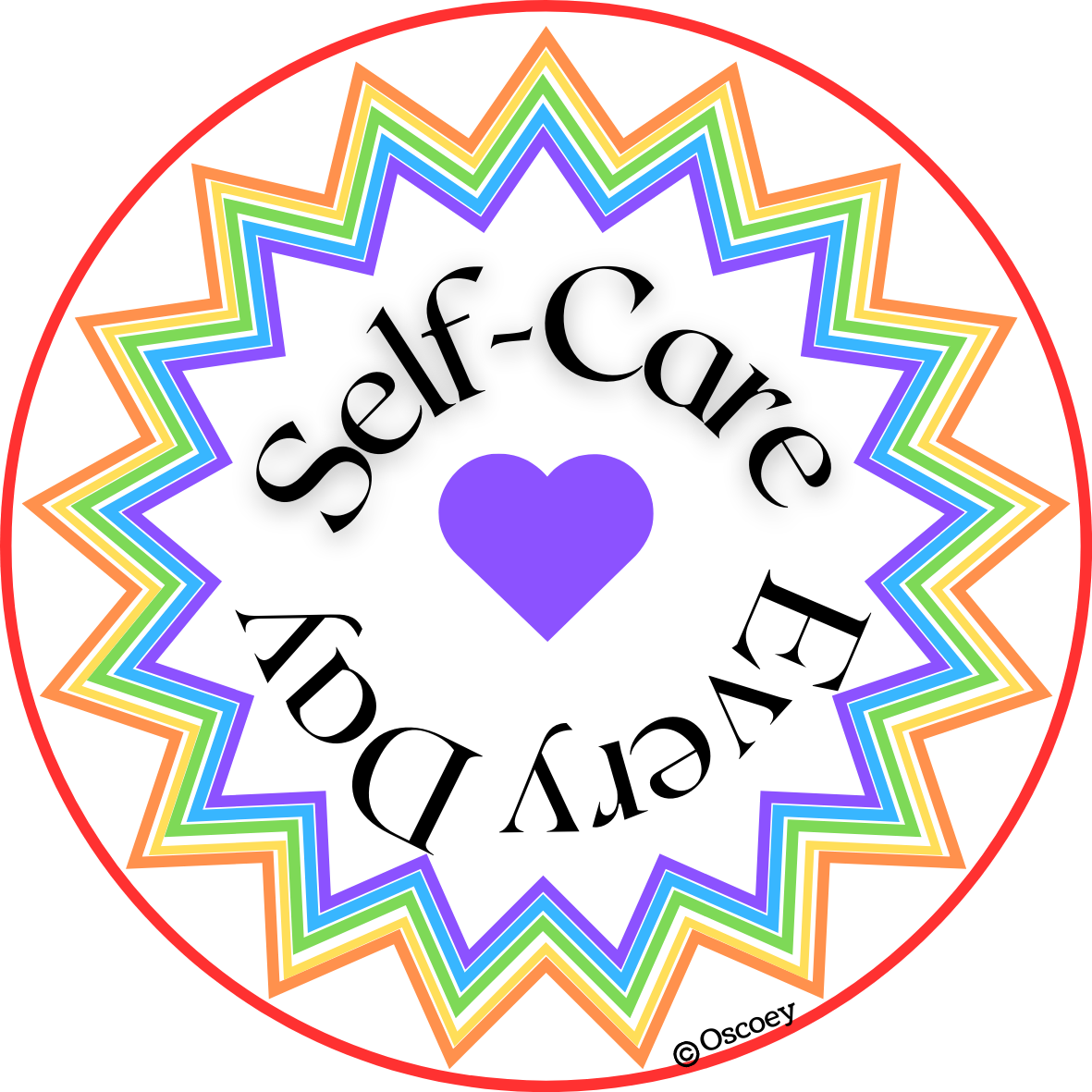 Self-Care Every Day Cross Stitch Pattern - Digital Download