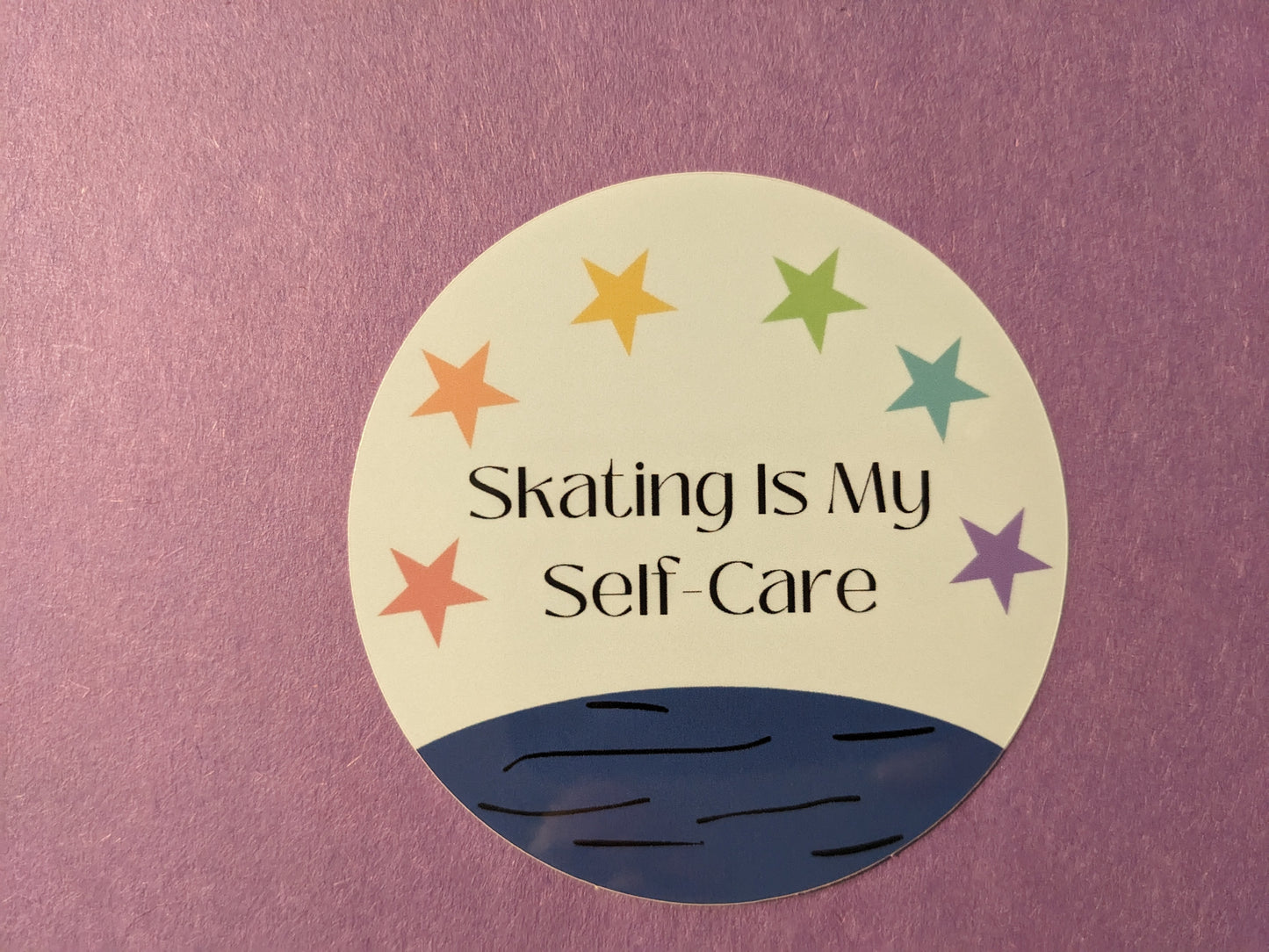 Skating Is My Self-Care Sticker