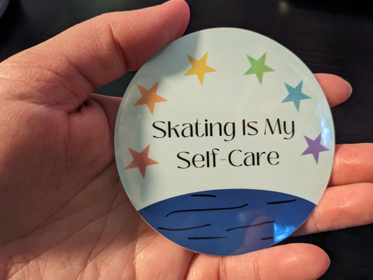 Skating Is My Self-Care Sticker