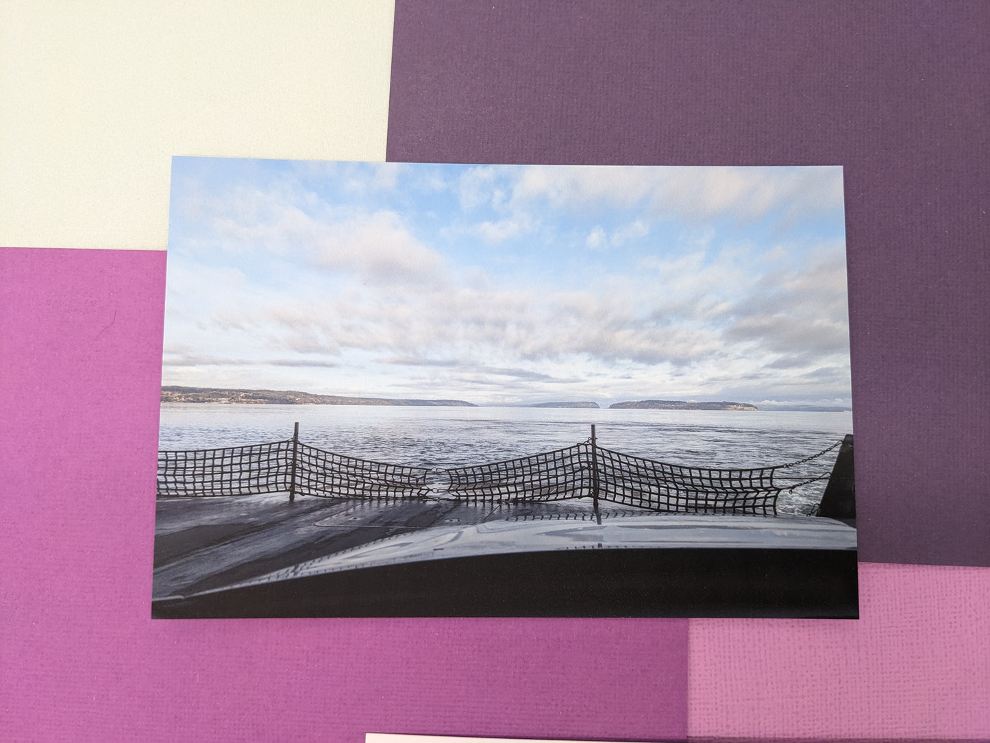 Whidbey Island Ferry View Postcard - Individual